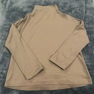 Lululemon women’s turtleneck sweater. Smoke gray/purple. In great condition.